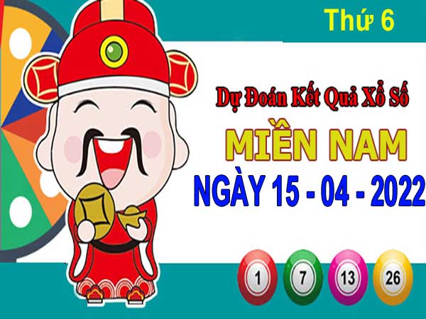 Dự đoán XSMN ngày 15/4/2022 – Thống kê xổ số miền Nam thứ 6