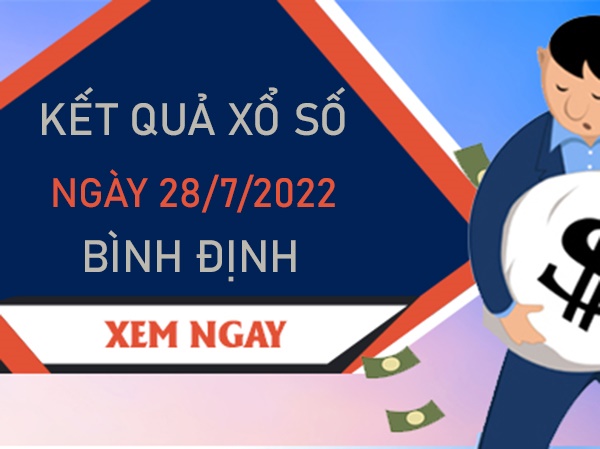 Dự đoán XSBDI 28/7/2022 chốt bạch thủ giải tám thứ 5