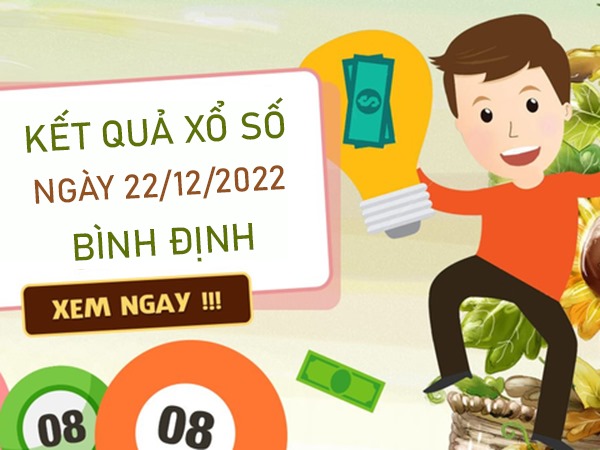 Dự đoán XSBDI 22/12/2022 thống kê số đẹp Bình Định