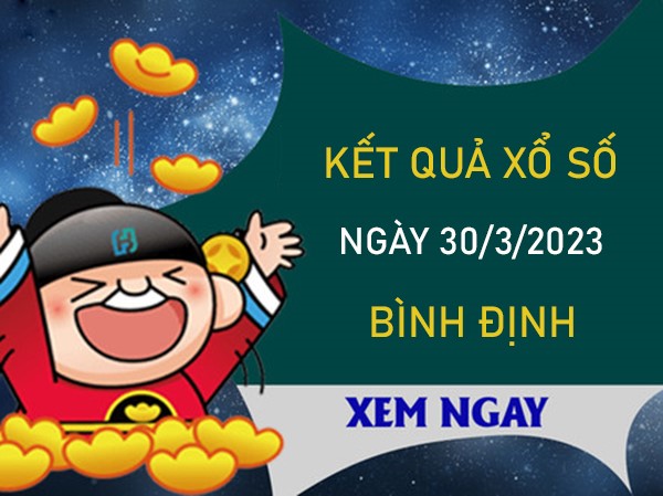Dự đoán XSBDI 30/3/2023 thống kê cặp số may mắn