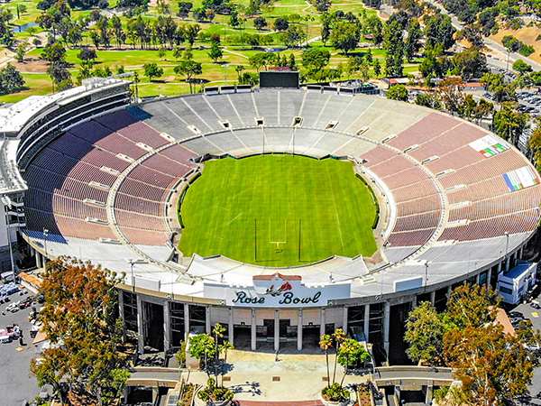 Sân vận động Rose Bowl ở California, Mỹ