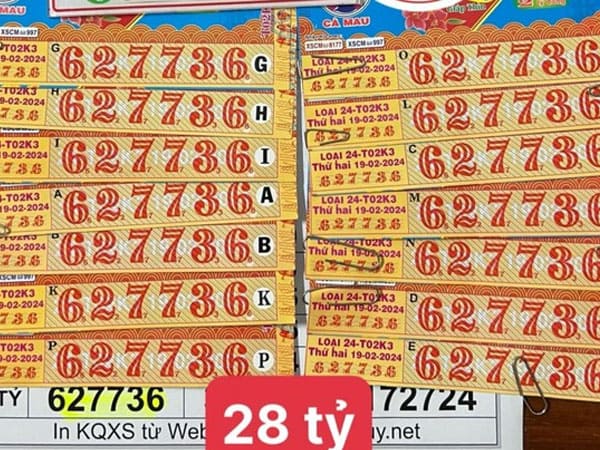 Tìm hiểu cụ thể hiện nay giải 7 vé số trúng bao nhiêu?