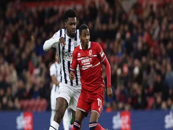 Thống kê đối đầu Middlesbrough vs West Brom